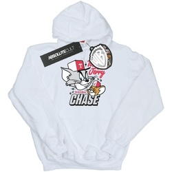 textil Mujer Sudaderas Dessins Animés Cat & Mouse Chase Blanco