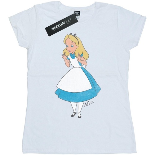 textil Mujer Camisetas manga larga Dessins Animés BI2159 Blanco