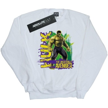 textil Niño Sudaderas Hulk Incredible Avenger Blanco