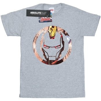 textil Camisetas manga larga Iron Man BI360 Gris