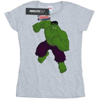 textil Mujer Camisetas manga larga Hulk BI365 Gris