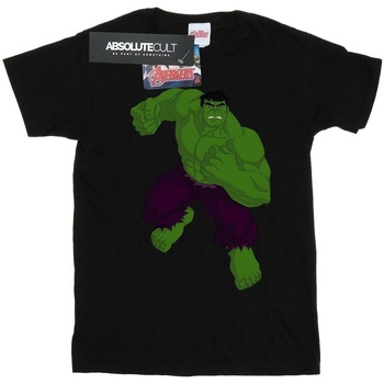 textil Mujer Camisetas manga larga Hulk BI378 Negro