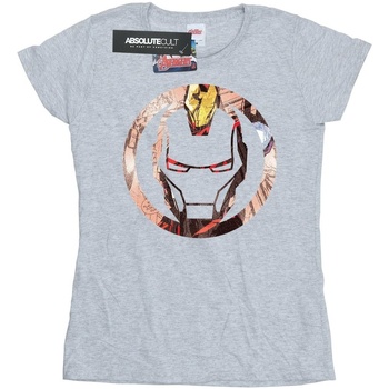 textil Mujer Camisetas manga larga Iron Man BI411 Gris