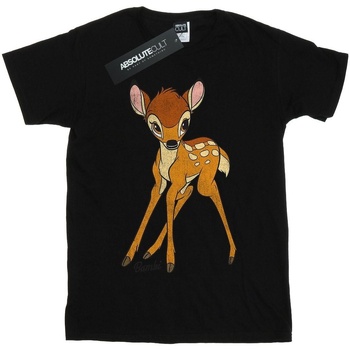 textil Niña Camisetas manga larga Bambi Classic Negro