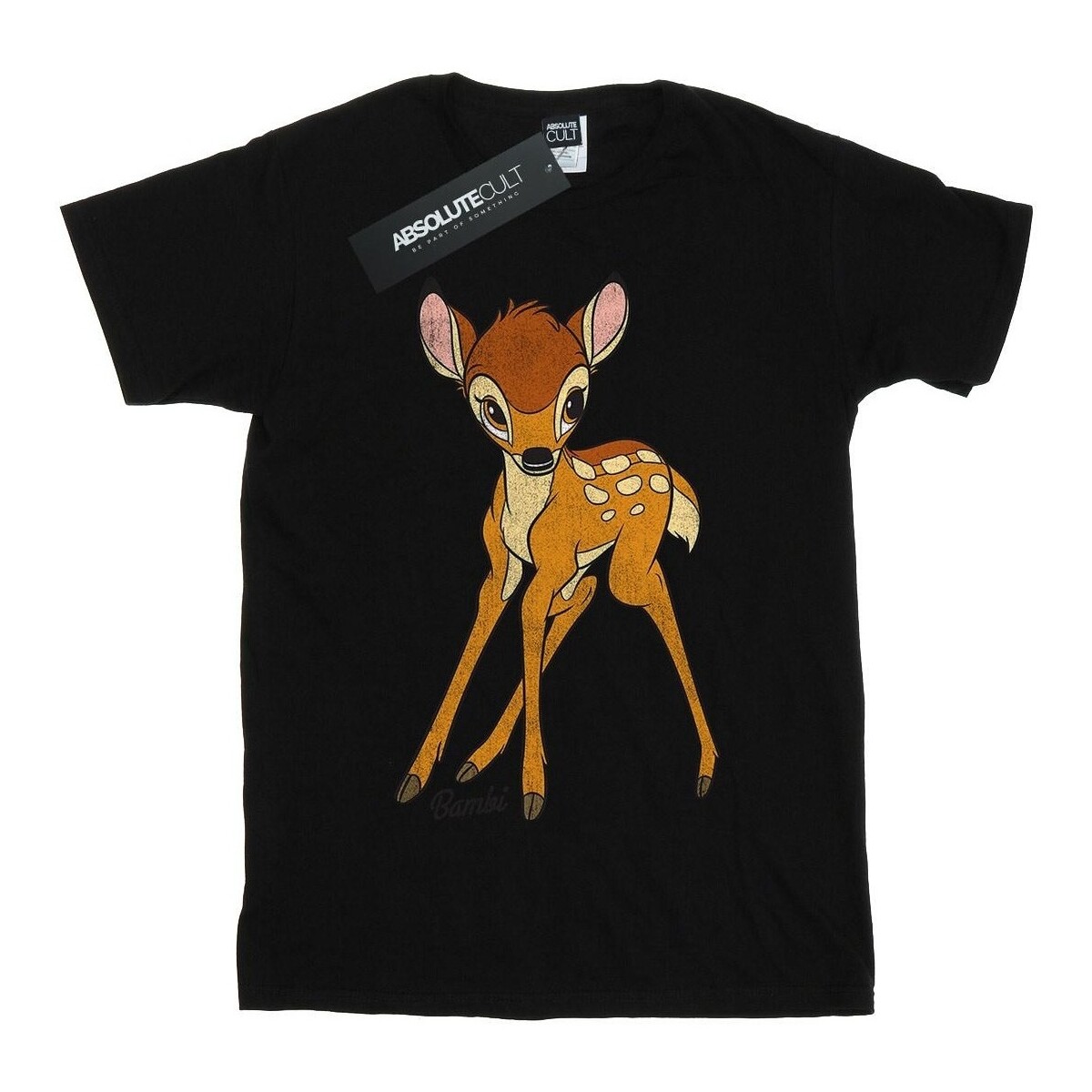 textil Niña Camisetas manga larga Bambi Classic Negro