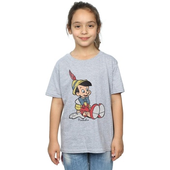 textil Niña Camisetas manga larga Pinocchio Classic Gris