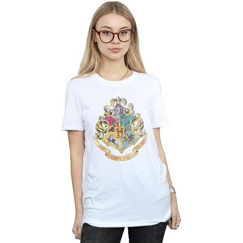textil Mujer Camisetas manga larga Harry Potter BI948 Blanco