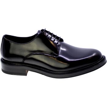 Zapatos Hombre Derbie & Richelieu Mrt-Martire - Made In Italy All.bassa Derby Uomo Nero 7041 Negro
