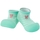 Zapatos Niños Pantuflas para bebé Attipas Crab - Mint Azul