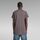textil Hombre Tops y Camisetas G-Star Raw D16396 B353 LASH-G077 RABBOT Violeta