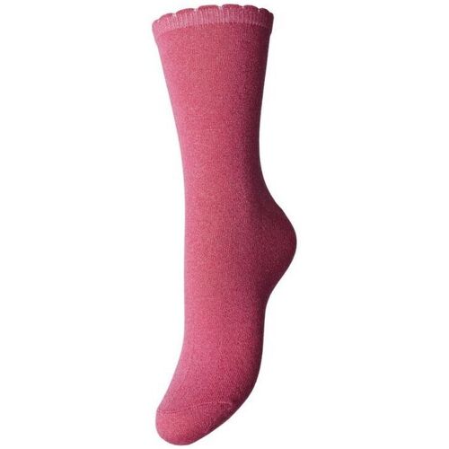 Ropa interior Mujer Calcetines Pieces 17078534 SEBBY-HOT PINK Rosa