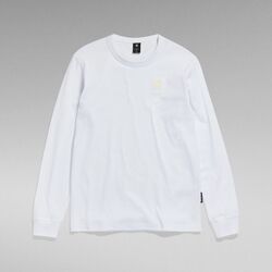 textil Hombre Tops y Camisetas G-Star Raw F23455-C336 PREMIUM BASE-110 WHITE Blanco