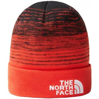 The North Face NF0A3FNTTJ21 - DOCKWKR RCYLD BEANIE-TNF BLACK-FIERY RED Rojo