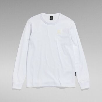 textil Hombre Tops y Camisetas G-Star Raw F23455-C336 PREMIUM BASE-110 WHITE Blanco