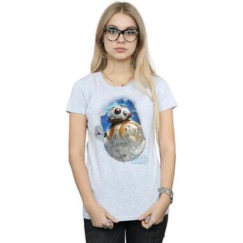 textil Mujer Camisetas manga larga Star Wars: The Last Jedi  Gris