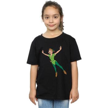 textil Niña Camisetas manga larga Peter Pan Classic Negro