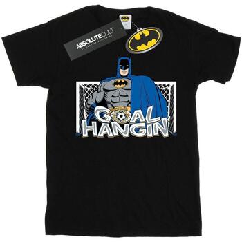textil Hombre Camisetas manga larga Dc Comics Batman Football Goal Hangin' Negro