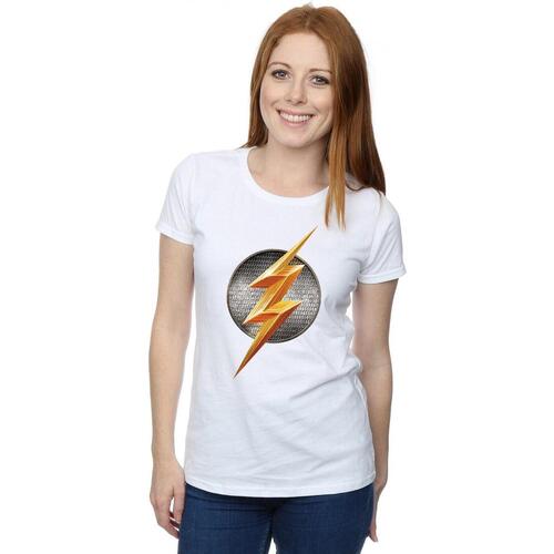 textil Mujer Camisetas manga larga The Flash BI632 Blanco