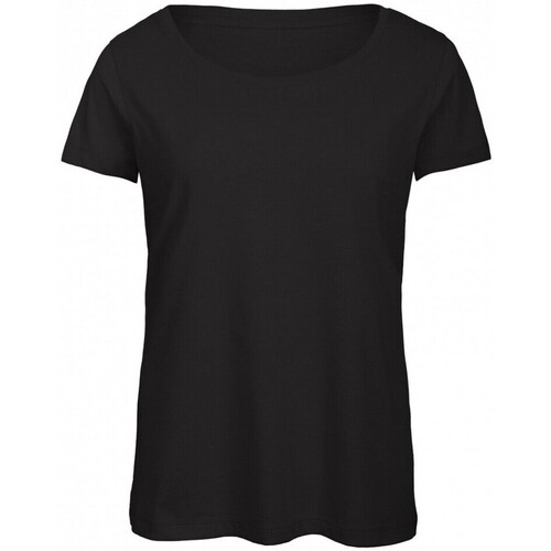 textil Mujer Camisetas manga larga B&c B121F Negro
