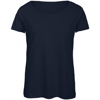 textil Mujer Camisetas manga larga B&c B121F Azul