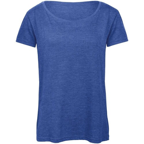 textil Mujer Camisetas manga larga B&c B121F Azul