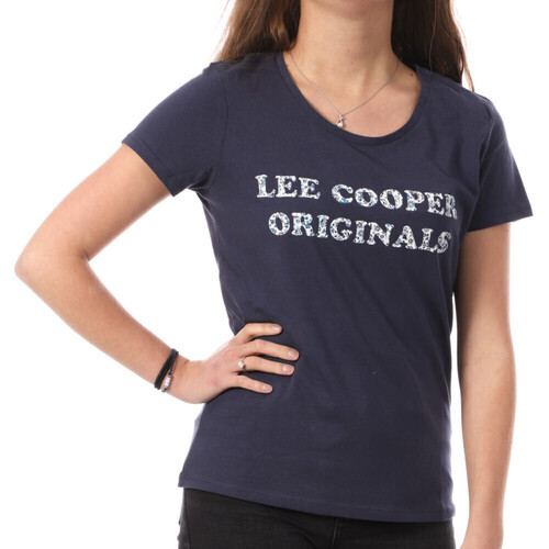 textil Mujer Tops y Camisetas Lee Cooper  Azul