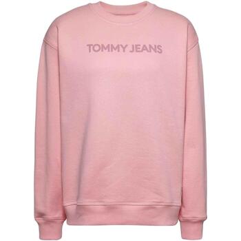 textil Mujer Sudaderas Tommy Jeans TJW RLX BOLD CLASSIC CREW EXT Rosa