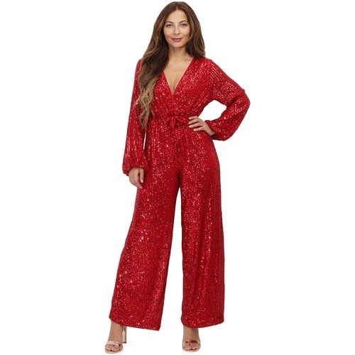 textil Mujer Monos / Petos La Modeuse 69417_P161554 Rojo