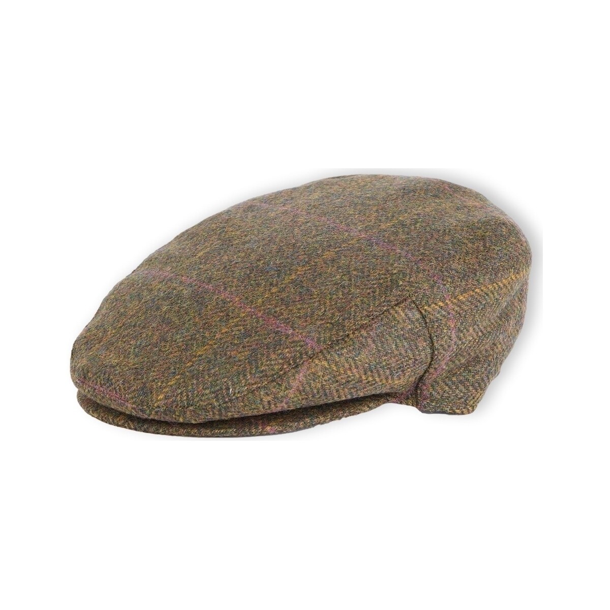 Accesorios textil Hombre Gorra Barbour Cairn Flat Cap - Olive/Purple/Red Verde