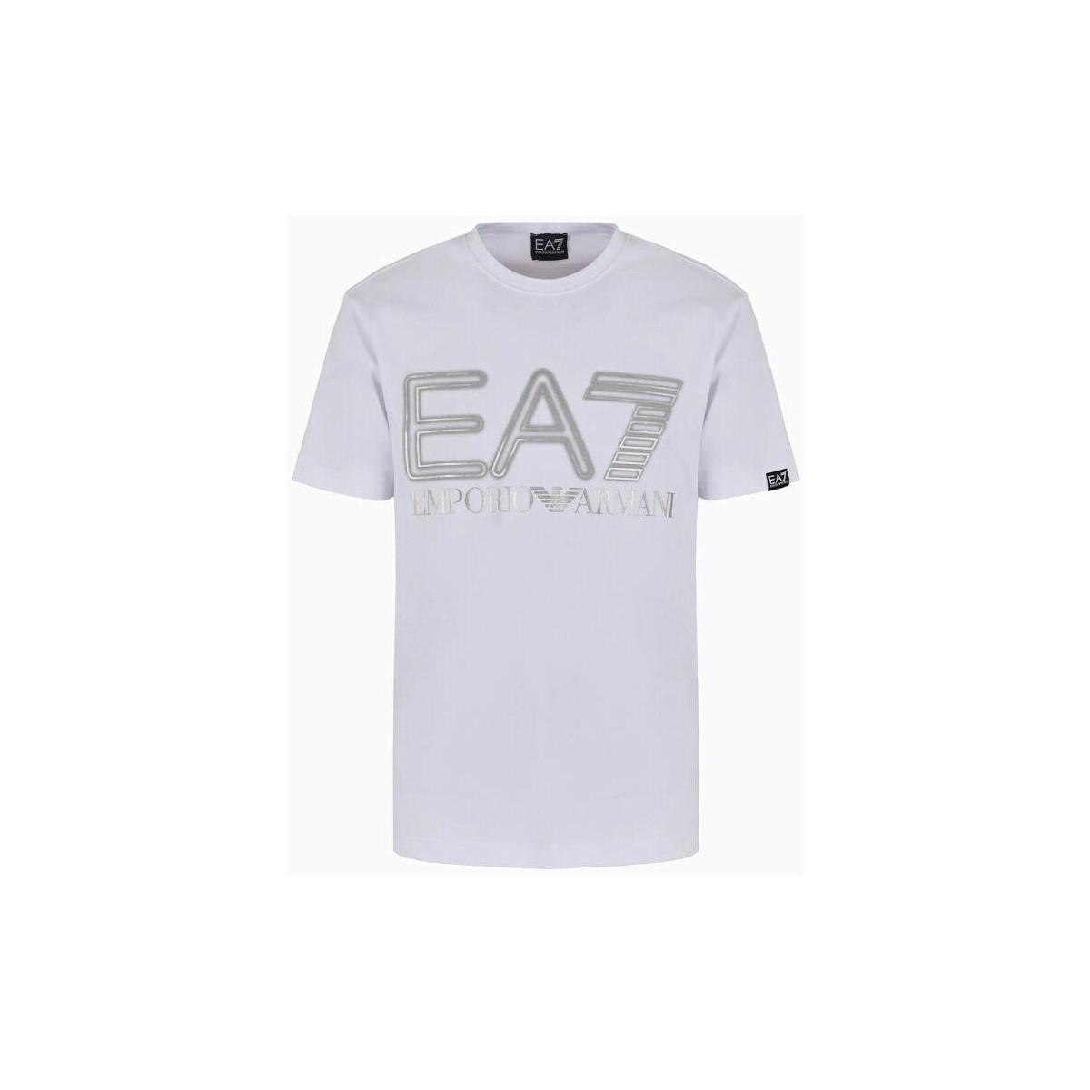 textil Hombre Camisetas manga corta Emporio Armani EA7 3DPT37 PJMUZ Blanco