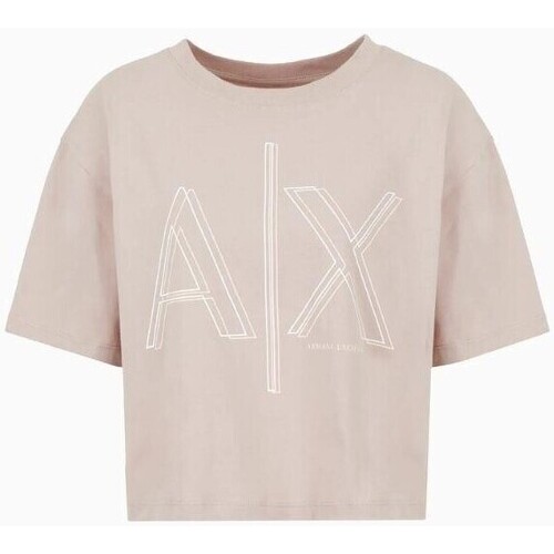 textil Mujer Tops y Camisetas EAX 3DYT06 YJ3RZ Marrón