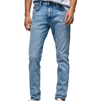 textil Hombre Vaqueros slim Pepe jeans  Azul