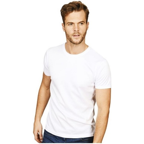 textil Hombre Camisetas manga larga Casual Classics AB456 Blanco