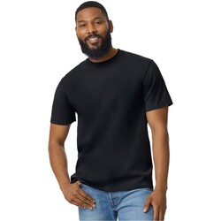 textil Camisetas manga larga Gildan Softstyle Negro