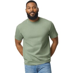 textil Camisetas manga larga Gildan Softstyle Verde
