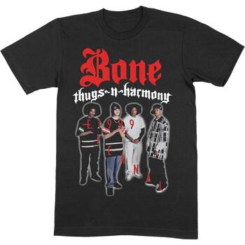 textil Camisetas manga larga Bone Thugs N Harmony E. 1999 Negro