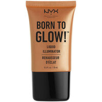Belleza Iluminador  Nyx Professional Make Up Born To Glow Liquid Illuminator pure Gold 