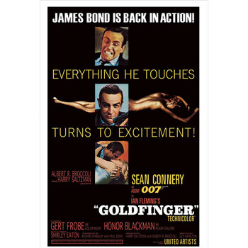 Casa Afiches / posters James Bond TA11364 Negro