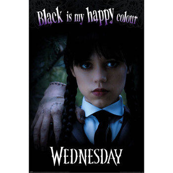 Casa Afiches / posters Wednesday TA11370 Negro