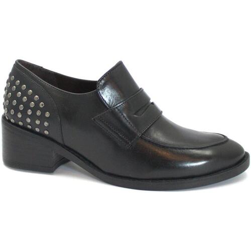 Zapatos Mujer Mocasín Café Noir CAF-RRR-ED1002-N001 Negro