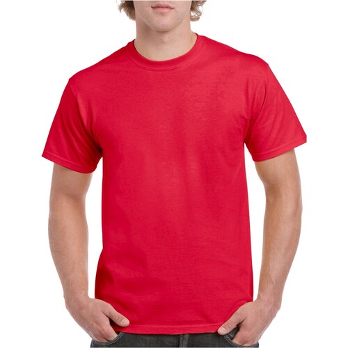 textil Hombre Camisetas manga larga Gildan Hammer H000 Rojo