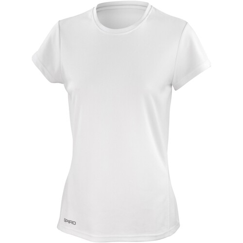 textil Mujer Camisetas manga larga Spiro S253F Blanco