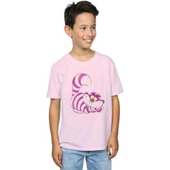 textil Niño Tops y Camisetas Disney Alice In Wonderland Cheshire Cat Rojo