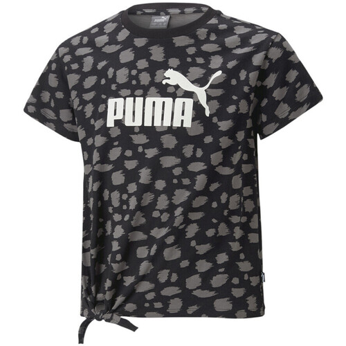 textil Niña Tops y Camisetas Puma  Negro
