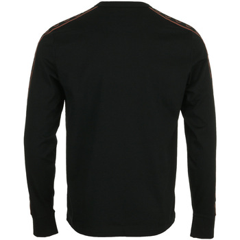Fred Perry Long Sleeve Laured Taped Tee Negro