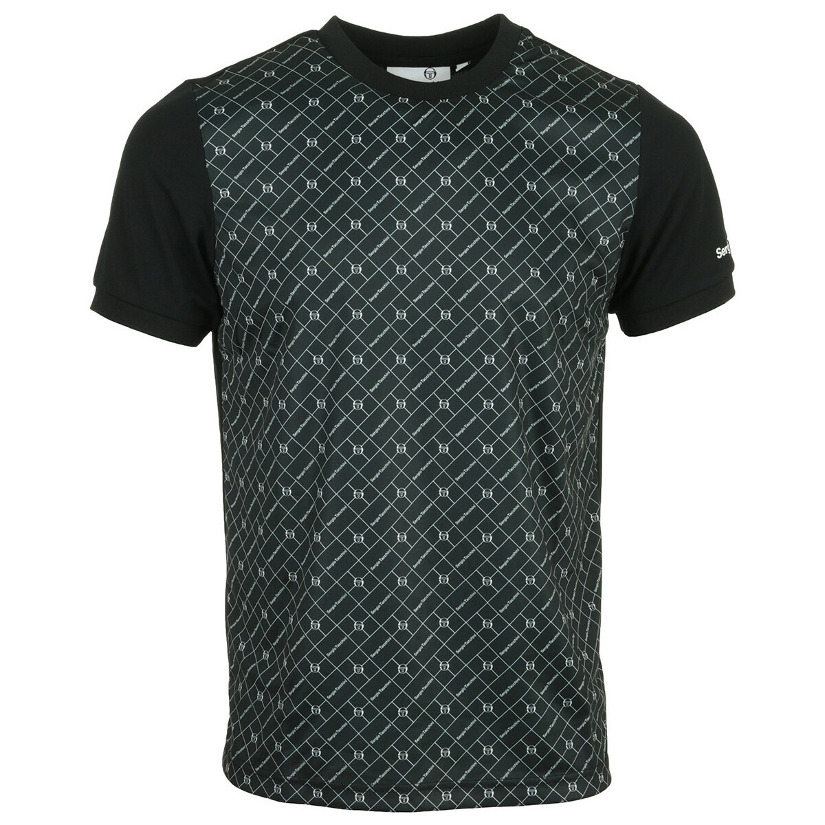 textil Hombre Camisetas manga corta Sergio Tacchini Diamante Pl T Shirt Negro