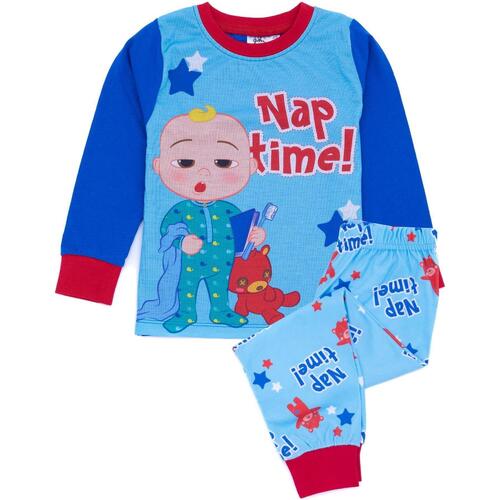 textil Niño Pijama Cocomelon Nap Time Rojo