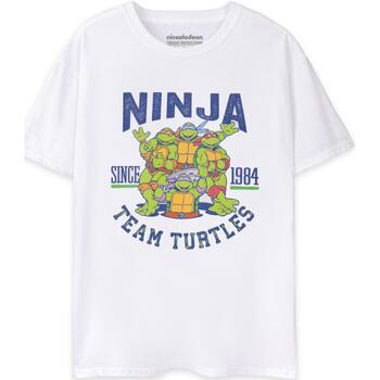 textil Hombre Camisetas manga corta Teenage Mutant Ninja Turtles 1984 Blanco