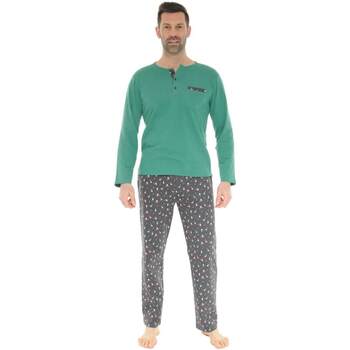 textil Hombre Pijama Christian Cane DURALD Verde