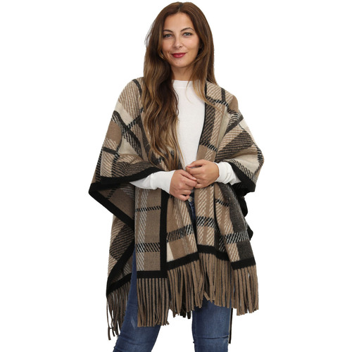 Accesorios textil Mujer Bufanda La Modeuse 69400_P161542 Beige